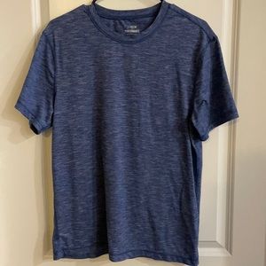 Blue Heather J.Crew Factory Performance T-shirt